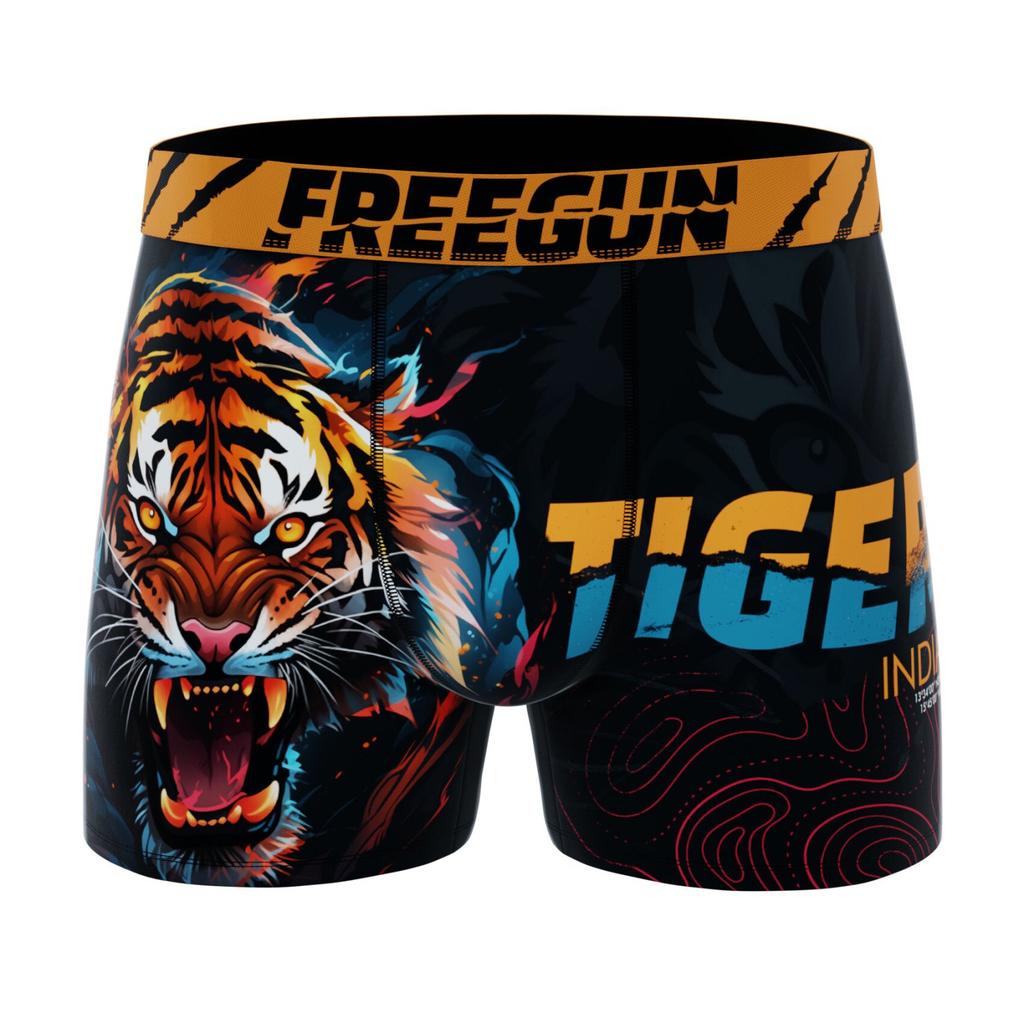Set of 4 Men's Boxers Wild Animals