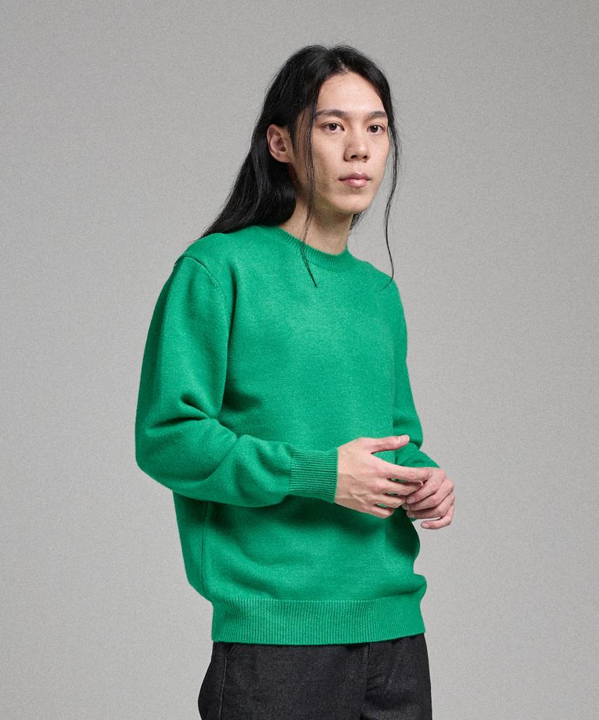 ANALOG MOOD Signature Soft Round Knit (Green)