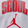 Jordan Soft Comfortable Stylish Versatile Solid Color Short Sleeve T-Shirt Men Tops White HQ0390-100