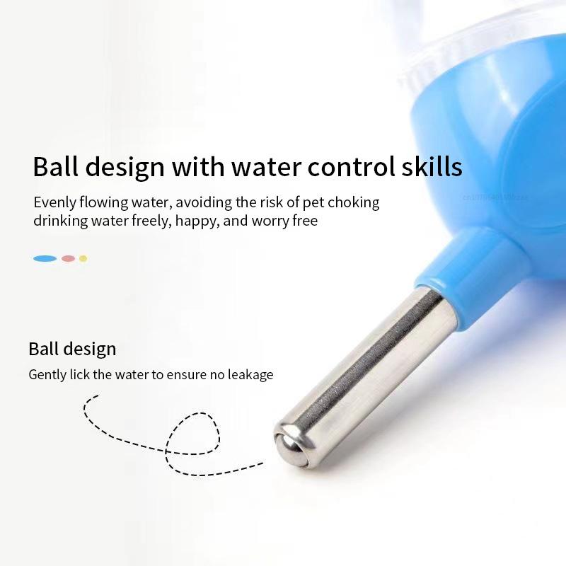 Hračky pro křečky Krmítko na vodu pro malá zvířata Automatický dávkovač misky na láhve na vodu Miska s nádobou na jídlo pro krysu morče