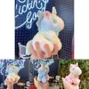 Unicorn Plush Keychain With Bow Decoration And Bright Colors For Kids And Collectors