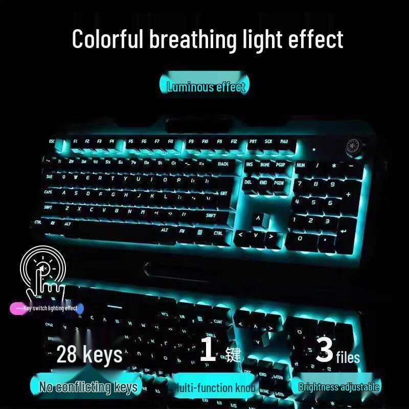 Li Shi Wireless Silent Custom Mechanical Keyboard and Mouse Series