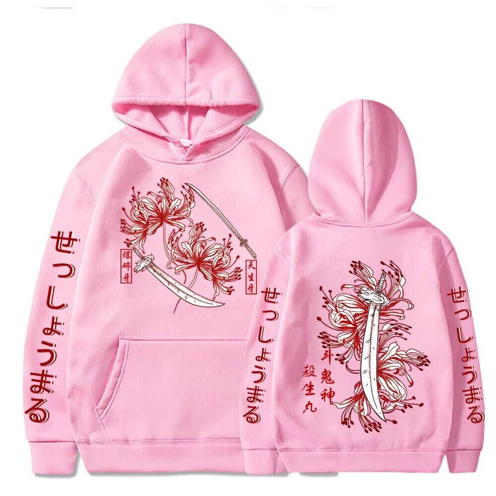 

Японское Аниме Инуяша Кагоме Принт Толстовка с Капюшоном Мужская Женская Популярные Худи Повседневная Оверсайз Толстовка Харадзюку Мужская Манга Уличная Одежда 4XL розовый