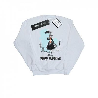 Mens Mary Poppins Rooftop Landing Color Sweatshirt