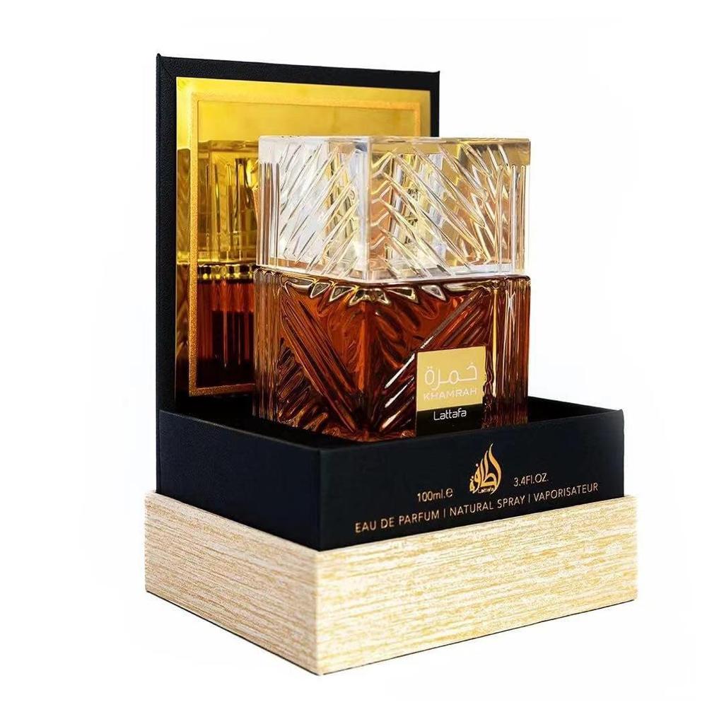 Lattafa KHAMRAH Arabian Men's Perfume Gift Set - Popular Dubai Fragrance