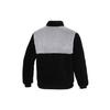 Puma Colorblock Lambswool Warm Sports Jacket With Stand Collar And Logo Men Jackets Black 848954-01
