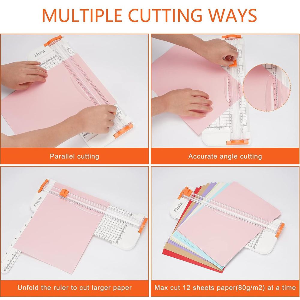 Plastic Base A4 Paper Trimmer Portable Paper Cutting Machine Photo Cutter Scrapbook Blade Home Office Art Crafts Tools
