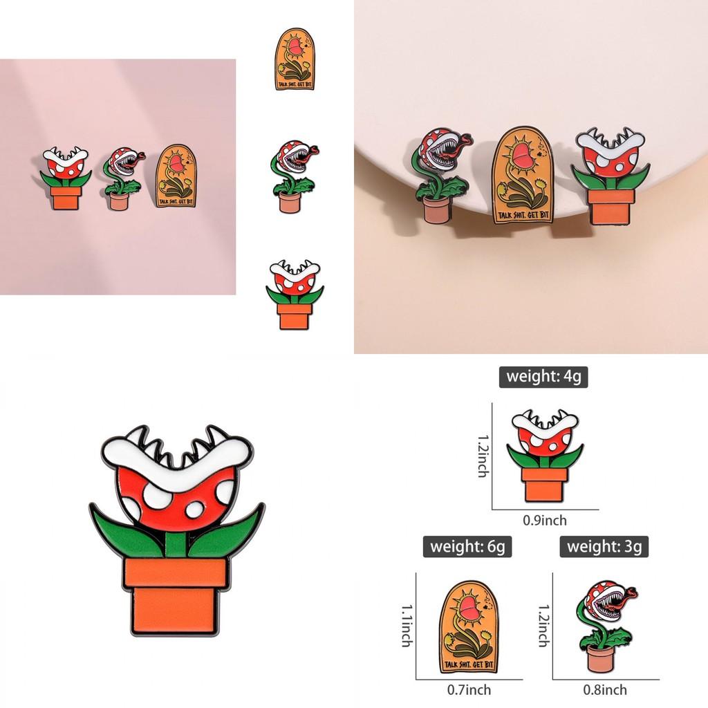 Unique Cartoon Character Brooch Pin Stylish Alloy Design For Unisex Fashion Accessory