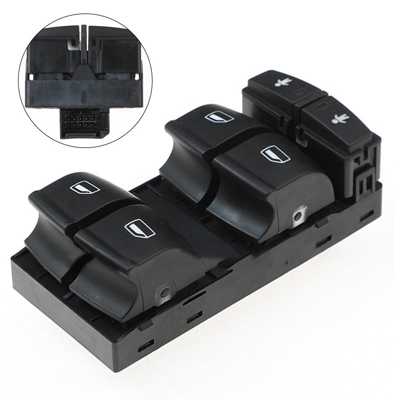 Car Glass Lifter Switch 4F0959851G For A6 2005-2011 For Q7 07-10 Main Driver Door Panel Glass Lifter Switch