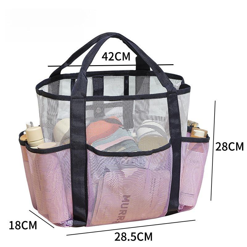 Multi Layer Mesh Beach Bag/swimming and Grooming Bag, A Super Practical Item for Beach Vacations, Swimming and Fitness