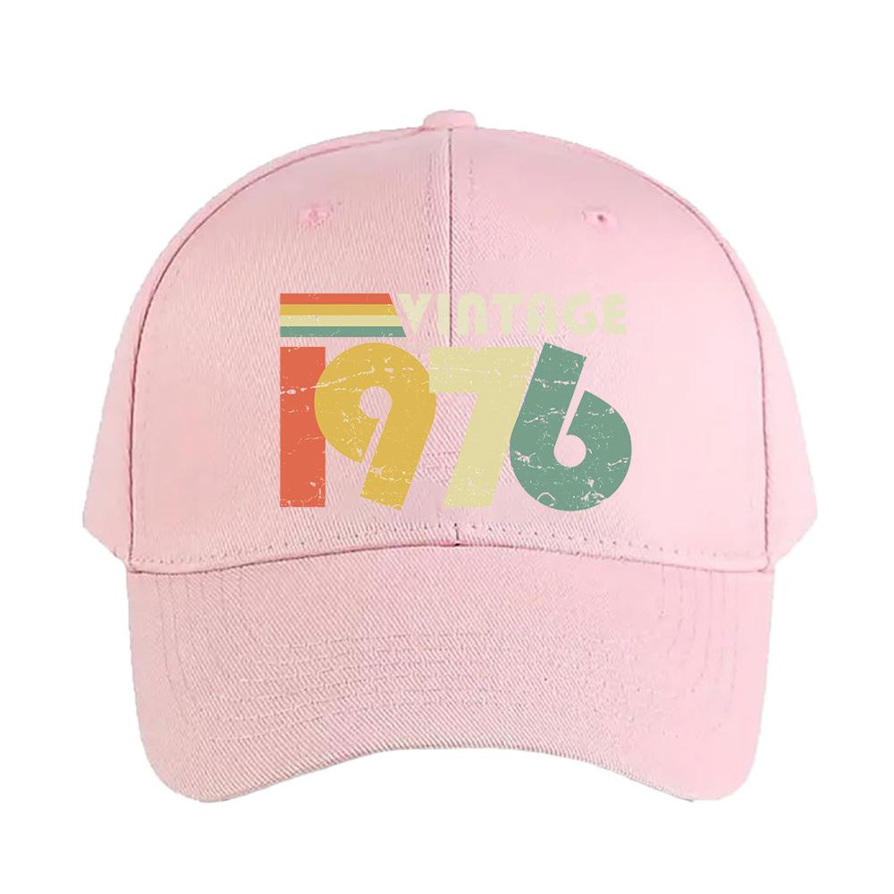 Vintage th Birthday Gift Distressed Cap Man Adult Hat Fashion Casual Adjustable Printed Baseball Caps Trucker Cap