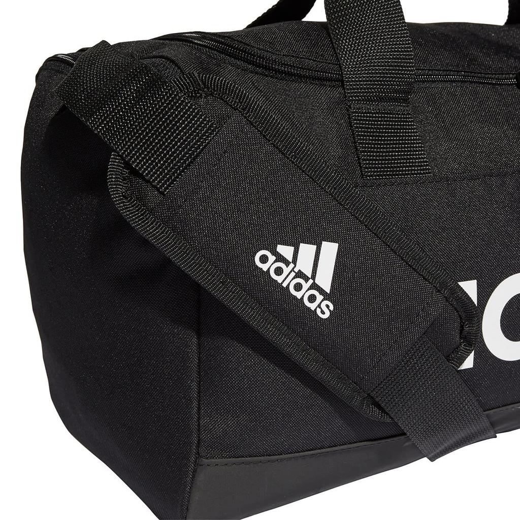 Adidas Essentials Logo Duffel Bag 60202 GN2034 Black/White (GN2034)