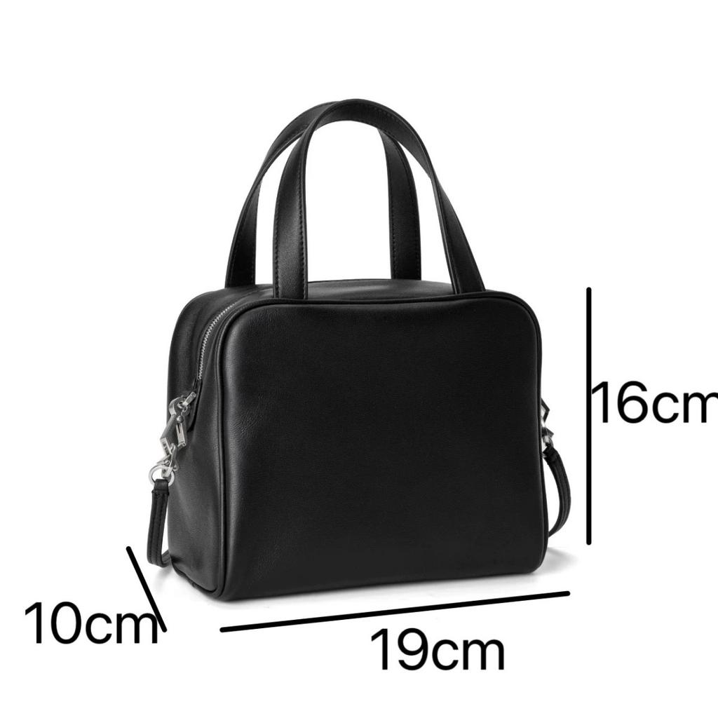 TR same Ray small square bag, leather simple portable shoulder messenger bag, tofu bag, hand carry camera bag, tote bag