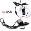 LED Multi-Color Ambient EL Wire Car Door Gap Light Strip