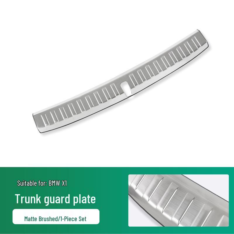 

2023 BMW X1 Stainless Steel Rear Trunk Protector - Anti-Scratch Car Accessory