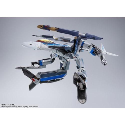 TAMASHII NATIONS DX Chogokin Macross Delta the Movie: Absolutely Live!!!!!! VF-31AX Kairos Plus (Hayate Immelmann Custom) Approx. 260mm ABS & Diecast