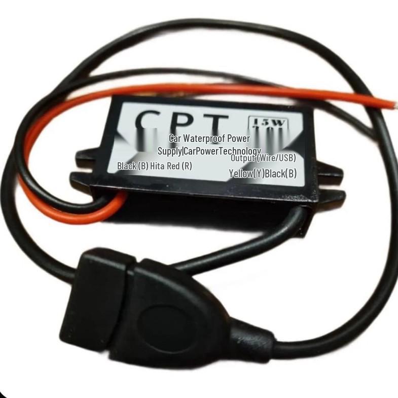 Convertor de Alimentare Auto Ultra-subțire 12V la 5V 3A 15W Modul Buck DC-DC Transformator