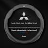 For Mitsubishi Outlander Pajero Asx Colt Lancer EX Evolution X L200 Triton RALLIART Delica Eclipse Car Steering Wheel Cover