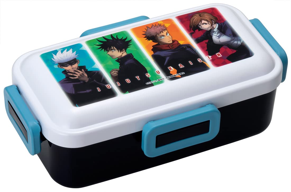 

Skater Antibacterial Bento Box with Domed Jujutsu Kaisen Made in Lid, 530ml, Design, Japan, PFLB6AG-A