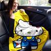 1pc. Hello Kitty Cute Cartoon Blanket - Perfect for Home, Office, Outdoor Use, Gift Idea, Suitable for Al