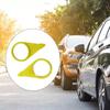 200 db Checkpoint Laza Kerékanyák 32 mm-es 33 mm-es Anyához Nagy Láthatóságú Sárga Kerékellenőrző