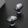 Brass Silver Ball Furniture Pull Handles Hand-Forged Hammer Cabinet Handles Door Drawer Knob Kitchen Wardrobe Cupboard Pulls
