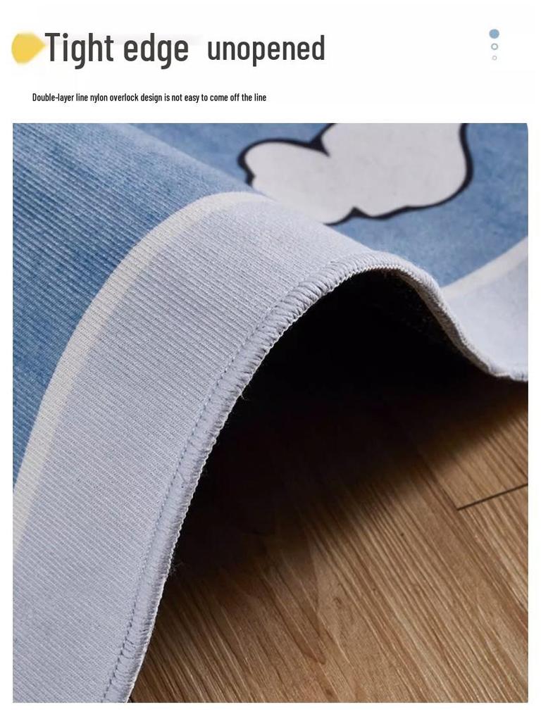 European Style Light Luxury Sofa Carpet for Living Room or Bedroom