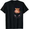 Kinder Hamster Kleidung Tasche Tier Outfit Geschenk Hamster T-Shirt