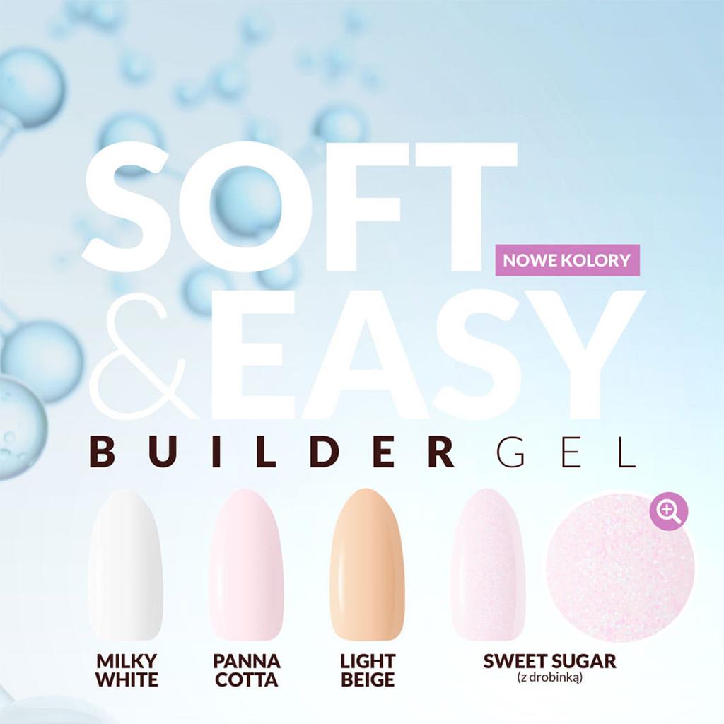 Claresa Builder Gel Soft&Easy Gel Milky White 90G