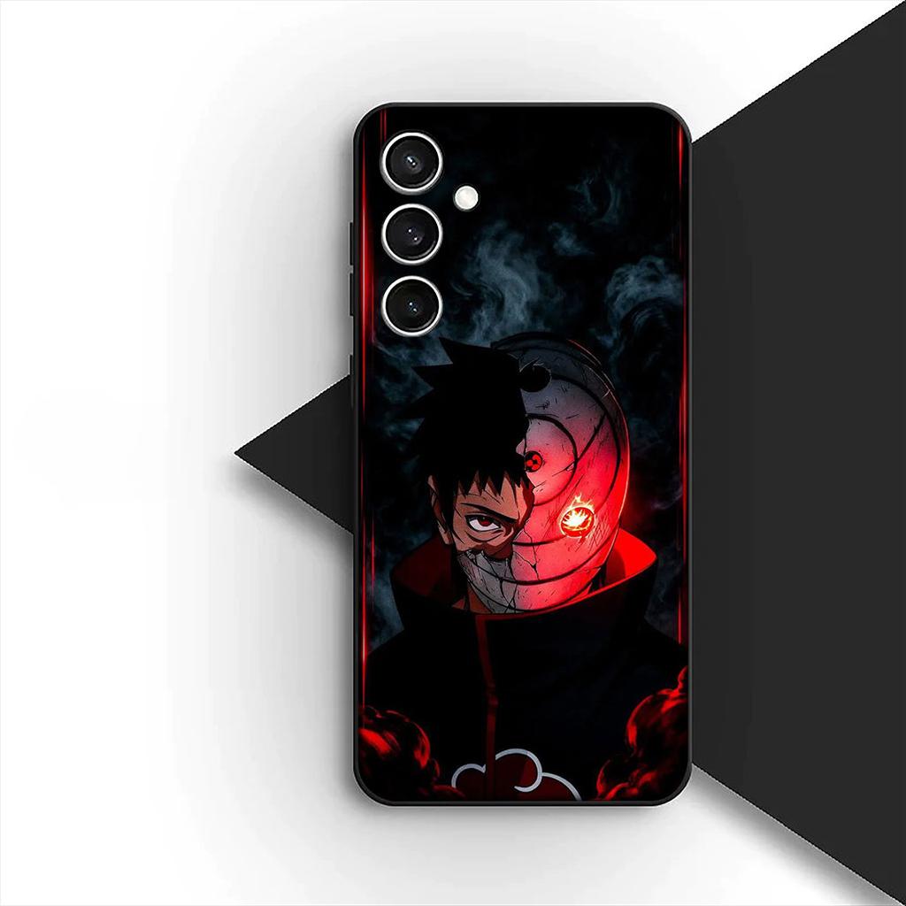 Tobi Narutos Sasuke Uchiha Obito Phone Cover for Samsung Galaxy A37 A13 A14 A23 A33 A34 A70 A71 A72 S10 Lite S9 Plus A18 Case