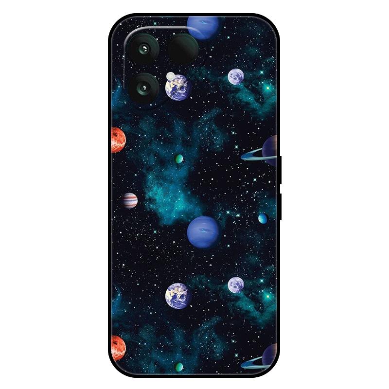 For FairPhone Gen. 6 Phone6 Case Luxury Silicone Starry Sky Painted Soft Bumper for Fairphone 6 Fairphone6 Phone Cover TPU Funda