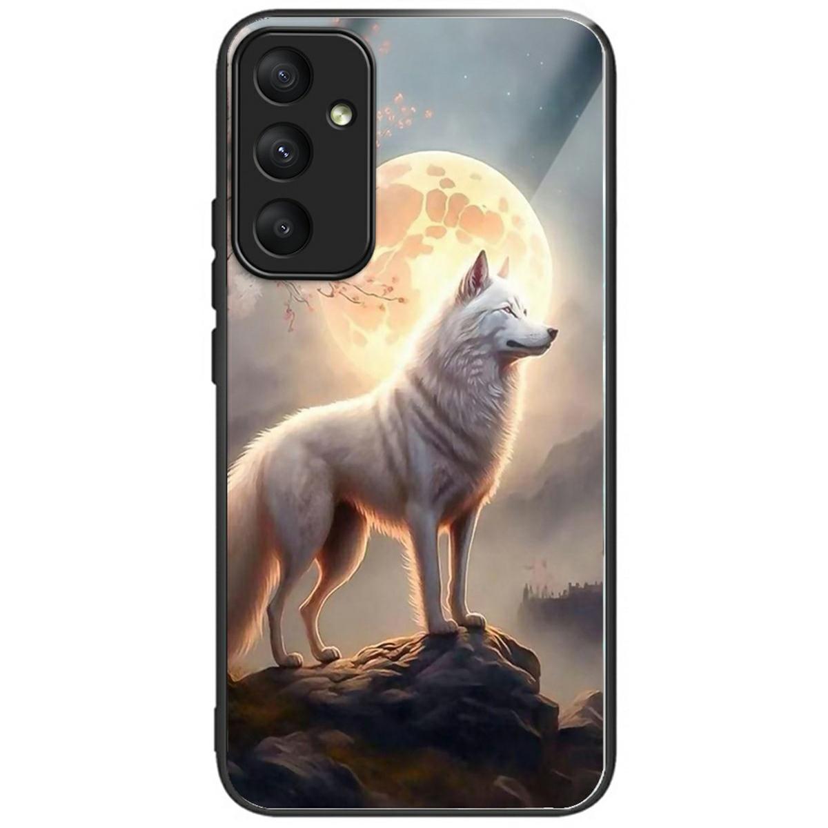 

Чехол для Samsung Galaxy A56 5G с рисунком, закаленное стекло, ТПУ, противоударный чехол для телефона D