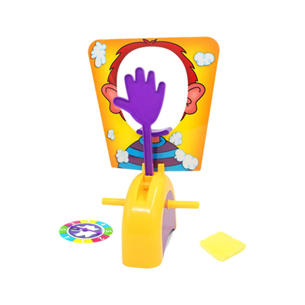 

Arty Fun Cake Cream Game Toy Unexpected Surprises Safe and Durable Safe Plastic Hit Face Funny Party Toys Game, Single