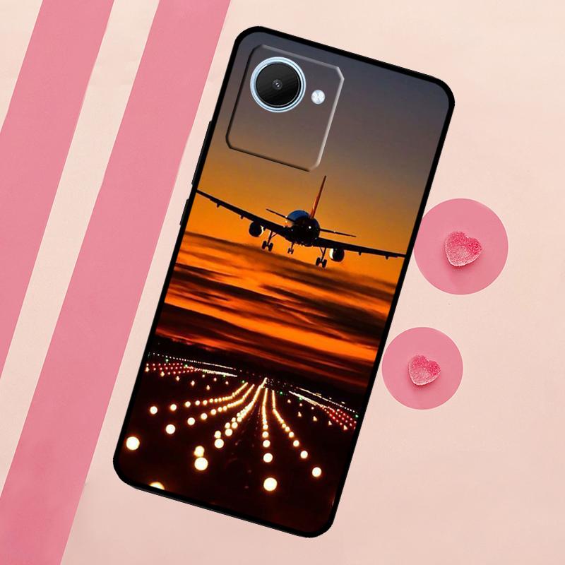 

Airplane Plane Aircraft For Realme C71 C55 C53 C67 C75 C61 C33 C63 C51 C65 10 11 12 13 14 15 Pro Plus GT7 Pro Case Realme 12 Pro