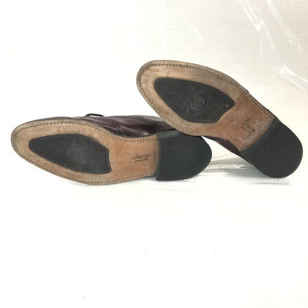 80er-90er Dexter Full Brogue Wingtip Businessschuhe 25,5-26cm Rotbraun(GEBRAUCHT)