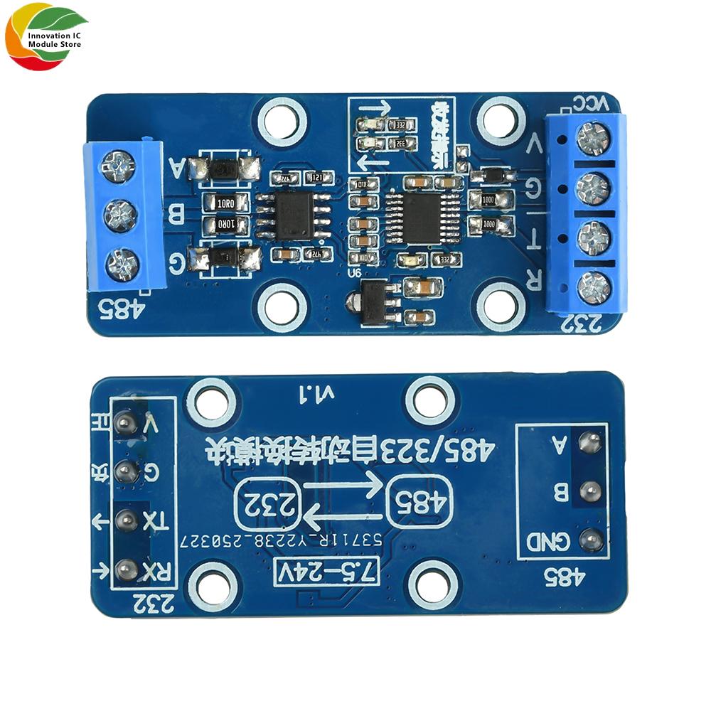 RS232 To RS485 Module Serial Port Conversion Module 232/485 Interconversion Module 500kbps Transmission Rate
