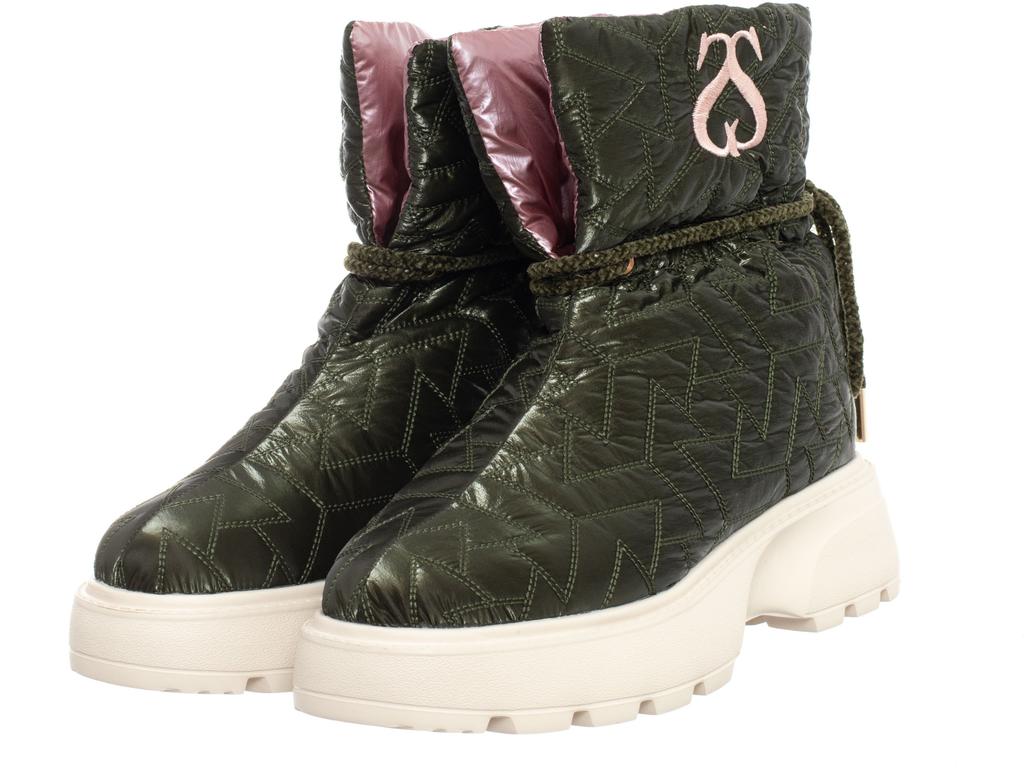 Women's shoes SOLO SOPRANI COUTURE SCW428P59/02 SNOW LOW NYLON DK GREEN 38