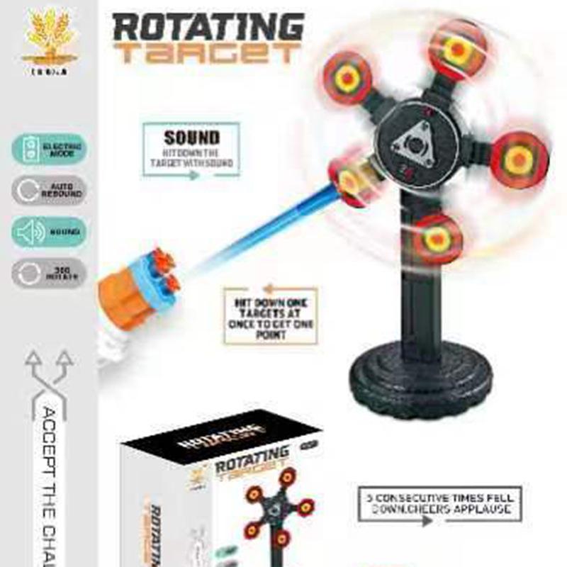 Electronic Auto-Reset Scoring Target for Battle and Practice with Soft Bullets