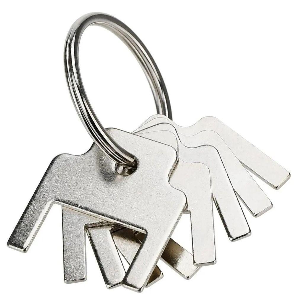 

5 шт. Металлический автоматический диспенсер для салфеток, полотенец, туалетной бумаги, ключ Clark, ключ для жидкого мыла для рук, для туалета