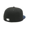 New Era 59FIFTY Cap MLB New York Yankees NY Black Under Exclusive to and Flat Perfect for Spring and Popular Size Stickers Large and Small Sizes