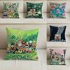 Y-Yumi Kitagishi Cushion Cover Natural Linen Pillowcase Set, All-In-One Decor For Sofa, Bedroom & Chair