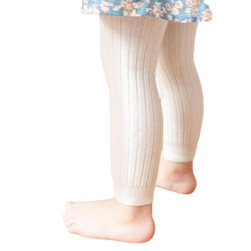 Stylish Girls Leggings Versatile Kids Elastic Tights Fashionable Elastic Pantyhose for Daily Outfits Outdoor Adventures
