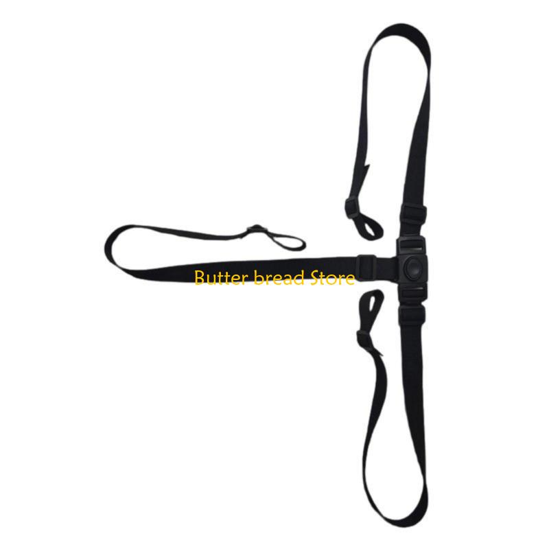 W89C Infant Safety Belt Strap with 3 Point Design for Secure Baby Chairs Highchairs