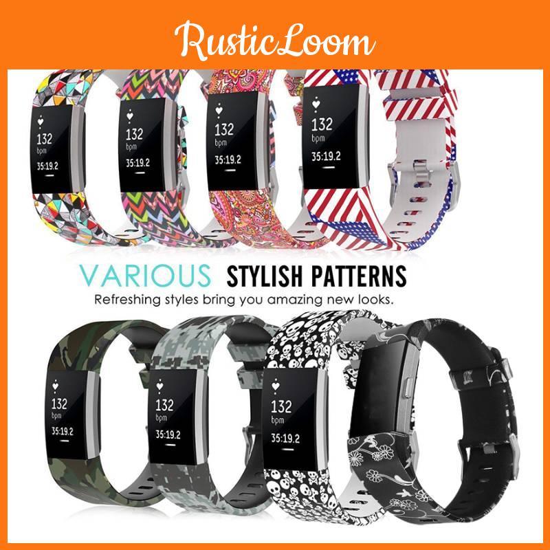 Stylish Silicone Bands For Fitbit Charge 4 And Charge 3 Comfortable And Durable