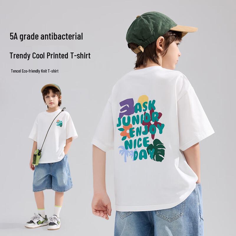 ASK JUNIOR Детская футболка 5A с антибактериальными свойствами и влагоотведением 120