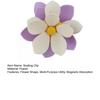 10Pcs/Set Sealing Clamp Easily Open Close Magnetic Absorption Double-Layer Flower Shape Food Bag Sealing Clips