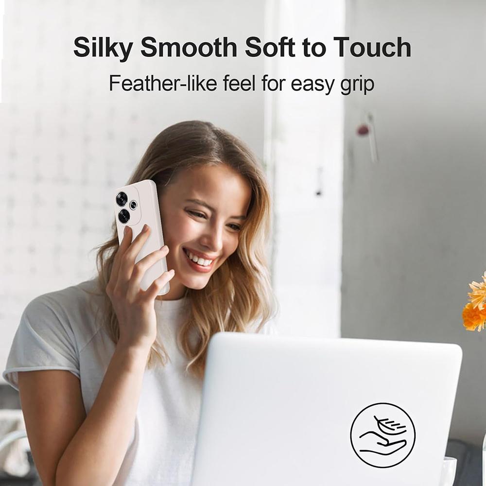 Luxus Quadratische Silikon Weiche Hülle Für Xiaomi POCO F6 X6 F5 X5 F4 X4 F3 X3 Pro 5G Candy Farbe Matte Abdeckung Stoßfeste Schale Slim