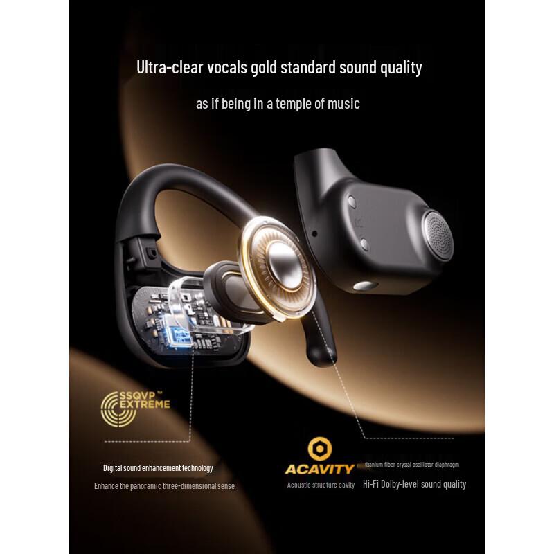 Saina Z7Pro Open-Ear Bone Conduction Sports Bluetooth Earbuds