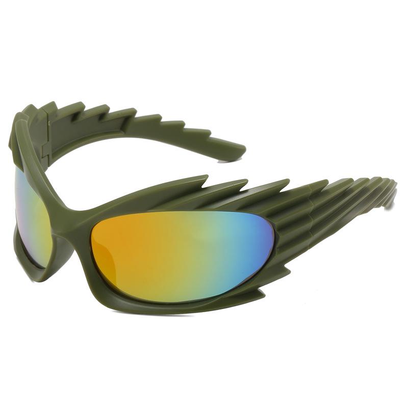 

Новые солнцезащитные очки «Hedgehog» для Европы и США. Забавные очки для езды на велосипеде. Увеличенные солнцезащитные очки в форме шара.