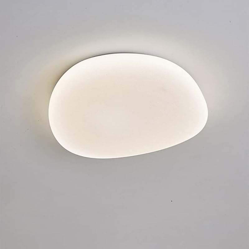 

Postmodern Flush Mount Ceiling Light Indoor LED Dimming Minimalist Close to Ceiling Lighting Fixture White Clouds Cobblestone Ceiling Lamp for білий